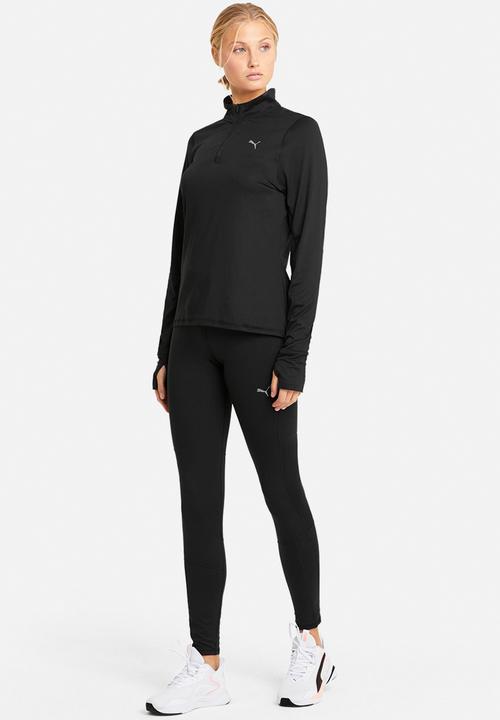 PUMA - Run favorite regular rise full tights - puma black