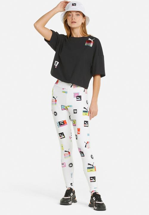 PUMA - Love oversized tee - black