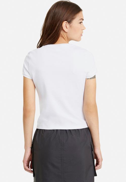 PUMA - Classic fitted tee - puma white