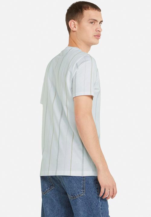 PUMA - Modern Basics Striped Tee - White
