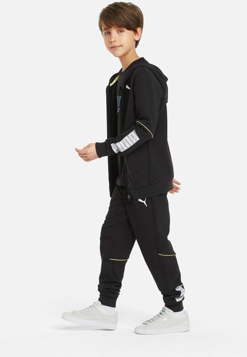 PUMA - Active sports full-zip hoodie tr b - puma black