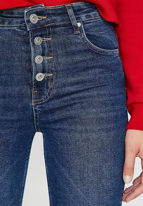 Koton - Slim fit jeans - dark indigo