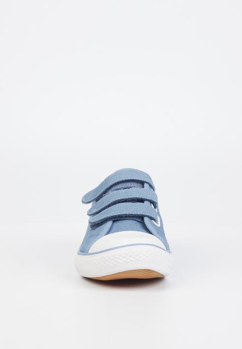 Miss Black - Jean2 velcro sneaker - blue