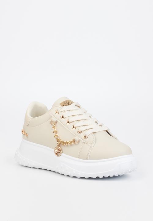 Miss Black - Stella1 sneaker - bone