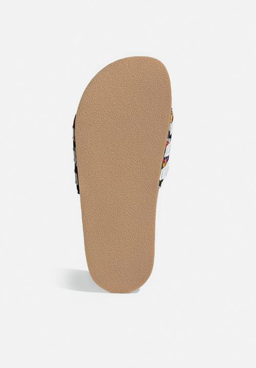 adidas Originals - Adilette w rich mnisi - core black/white