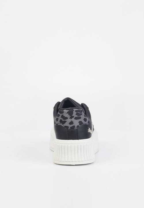 Miss Black - Trio6 flatform sneaker - black