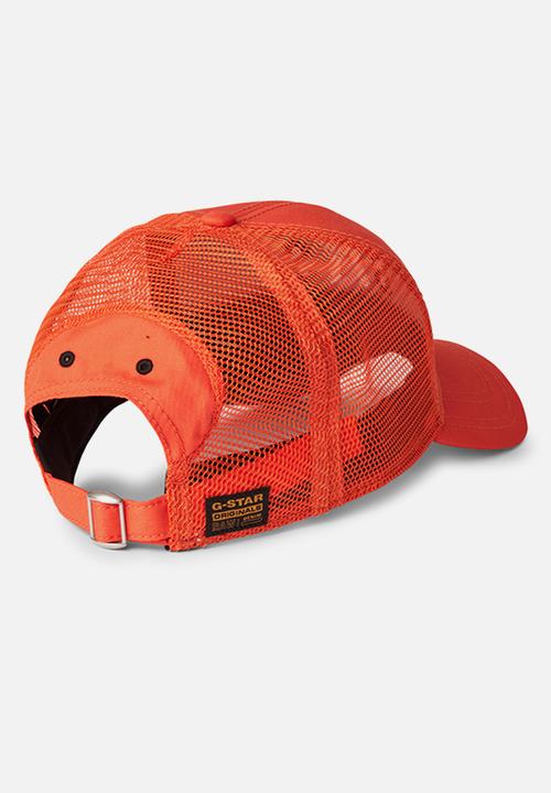 G-STAR - Embro aw baseball trucker cap - paprika