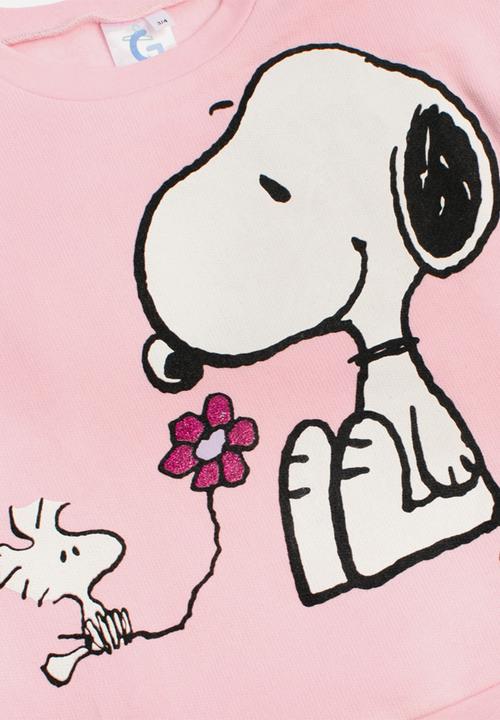 Character Group - Snoopy sweater - pink