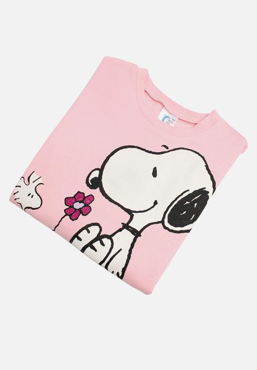 Character Group - Snoopy sweater - pink