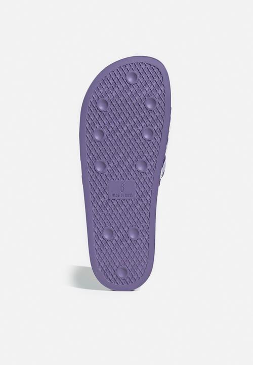 adidas Originals - Adilette w - magic lilac/ftwr white/purple rush