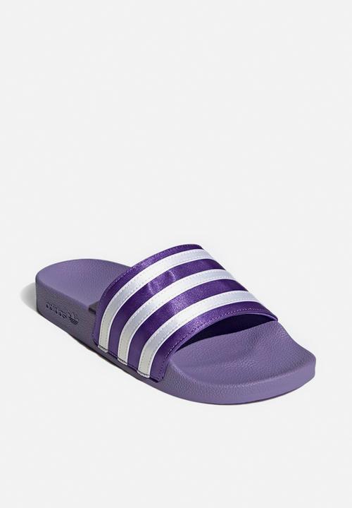 adidas Originals - Adilette w - magic lilac/ftwr white/purple rush