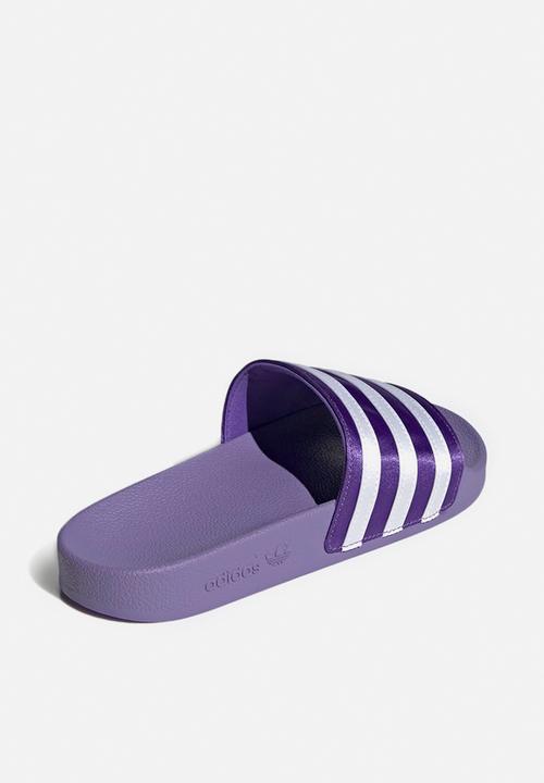adidas Originals - Adilette w - magic lilac/ftwr white/purple rush