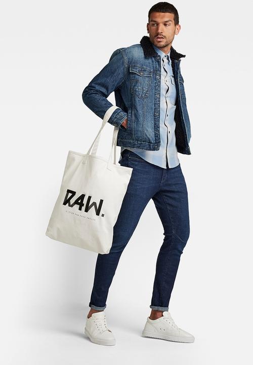 G-STAR - Canvas aw shopper - milk