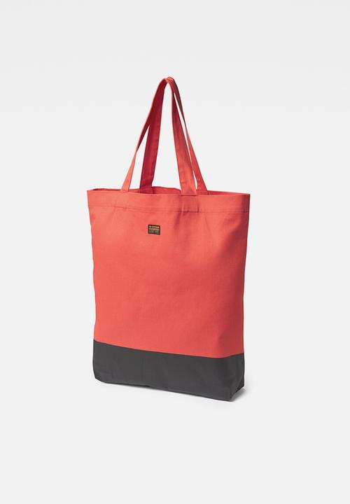 G-STAR - Canvas shopper aw - paprika
