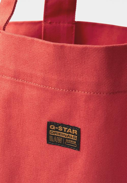 G-STAR - Canvas shopper aw - paprika