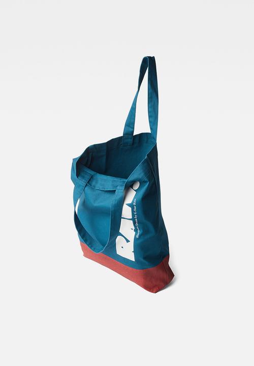 G-STAR - Canvas shopper colorblock - nitro