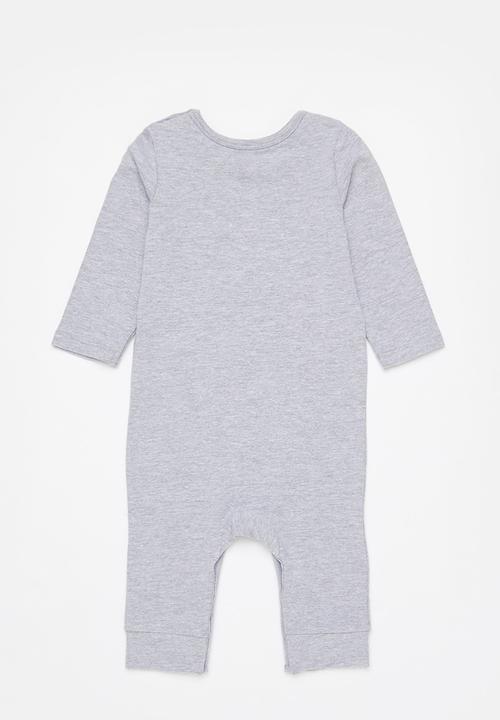 Pop Candy - Boys 2 pack romper - black & grey