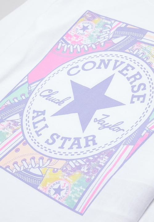 Converse - Cnvg sneaker box tee - white