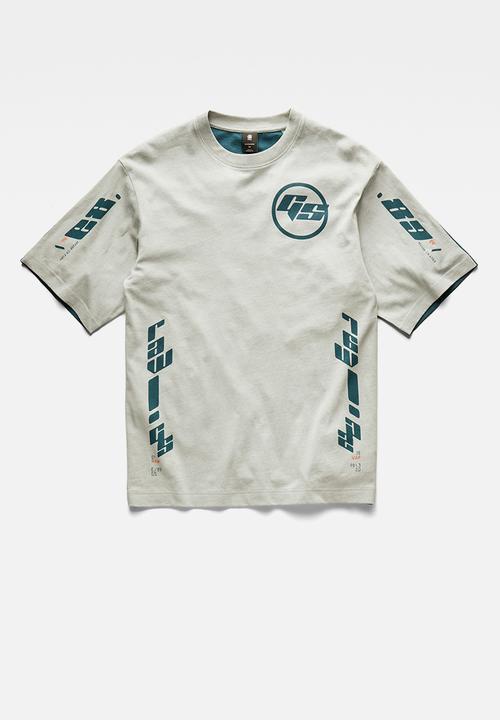 G-STAR - Sobiru gr boxy r t - iceberg green/nitro color block