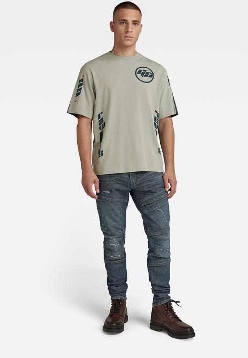 G-STAR - Sobiru gr boxy r t - iceberg green/nitro color block