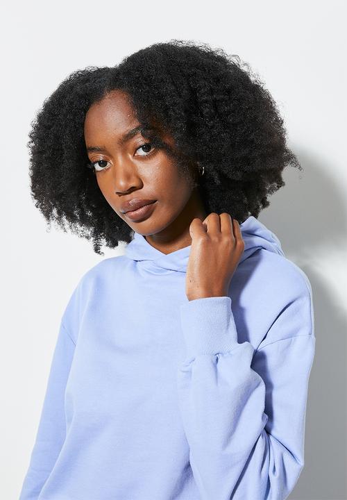Superbalist - Crop hoodie - forever blue