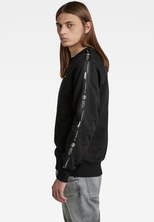 G-STAR - Tape raglan sw r - dk black