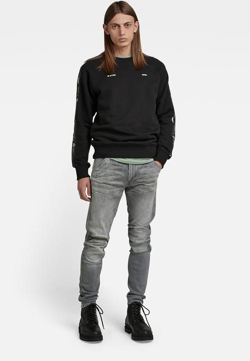 G-STAR - Tape raglan sw r - dk black