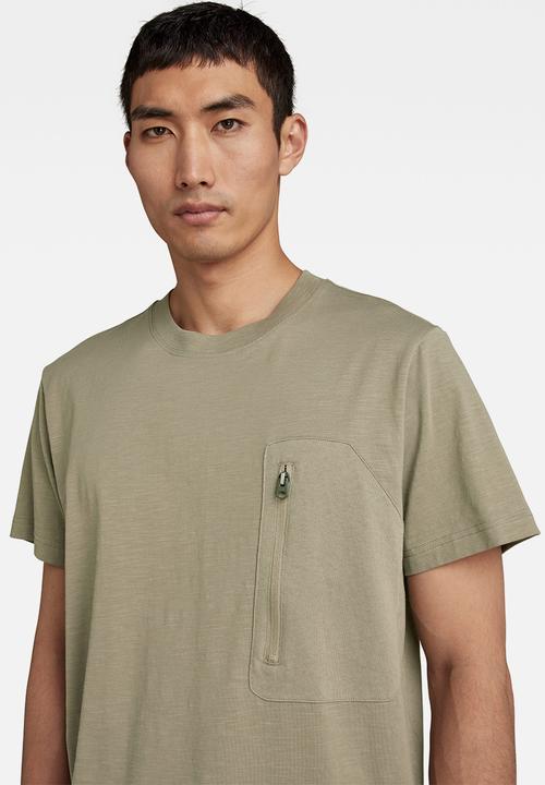 G-STAR - Zip pkt loose r t - shamrock