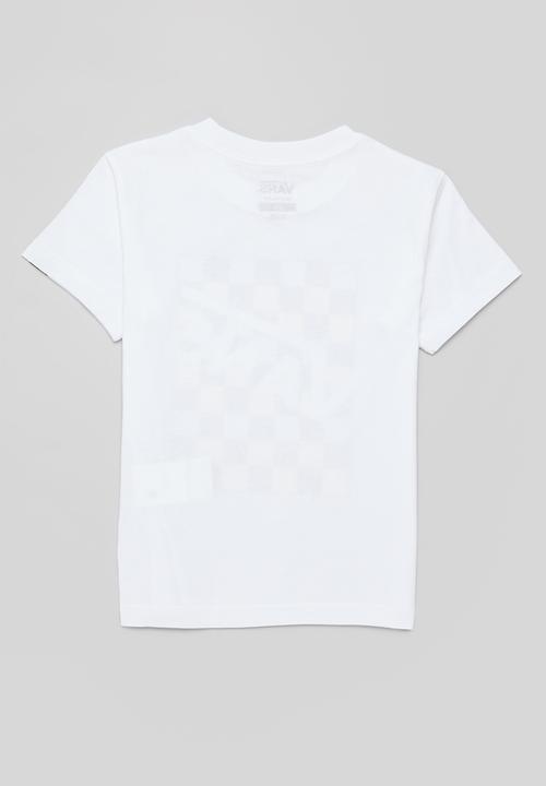 Vans - Dyed blocks short sleeve kids - white