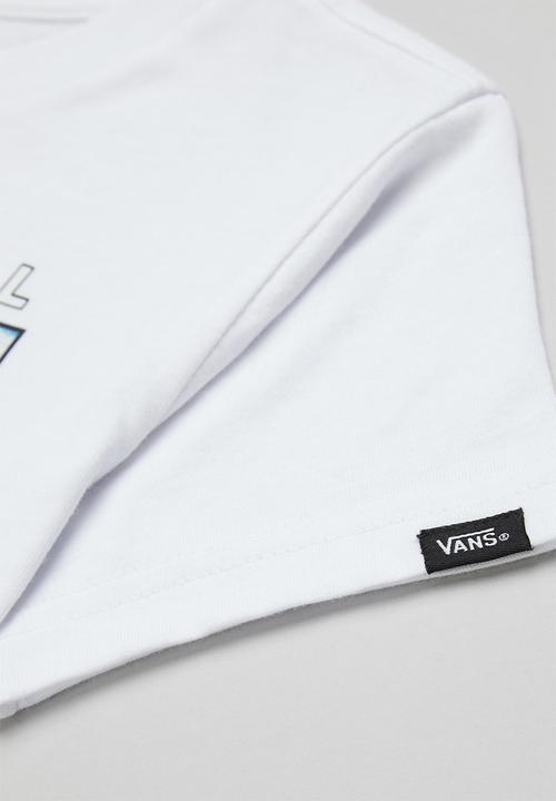 Vans - Dyed blocks short sleeve kids - white