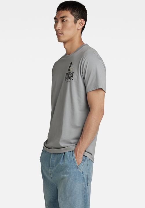 G-STAR - Uniforme back gr r t - ash blue