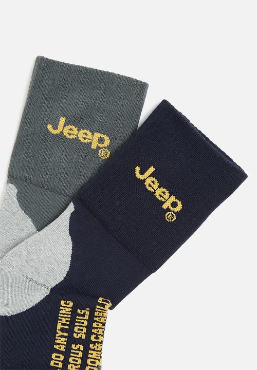 JEEP - 2 Pack script sock - long - multi