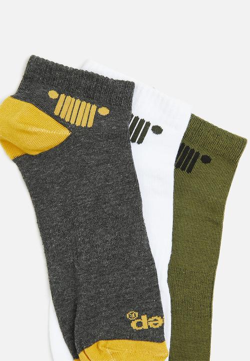 JEEP - 3 Pack formal sock - multi