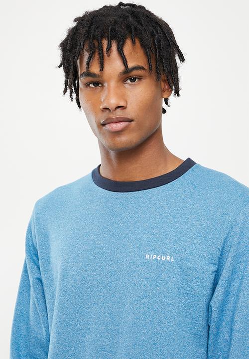 Rip Curl - Contrast  Crew Sweatshirt - Blue/Navy 