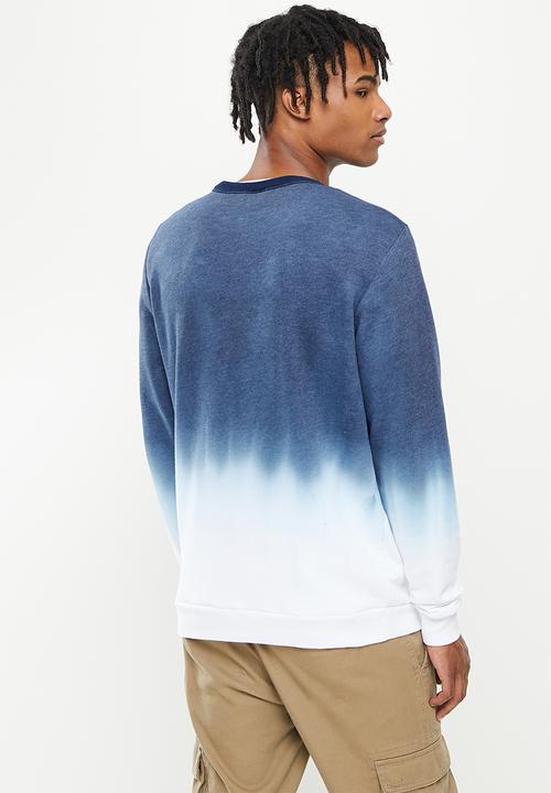 Rip Curl - Dip dye crew Sweatshirt - Navy