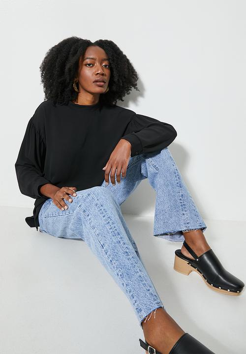 Superbalist - Longline blouse - black