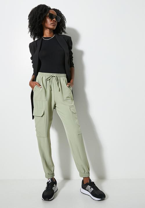 Superbalist - Cargo jogger - sage