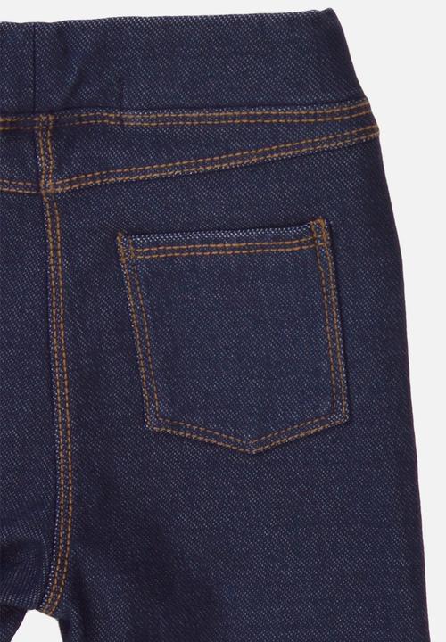 MINOTI - Basic knitted jegging - indigo