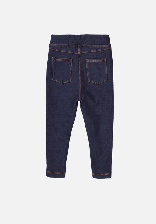 MINOTI - Basic knitted jegging - indigo