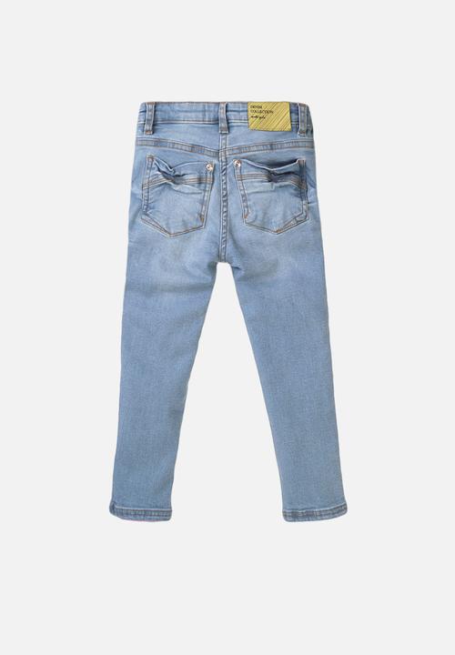 MINOTI - Basic skinny fit jean - light blue 