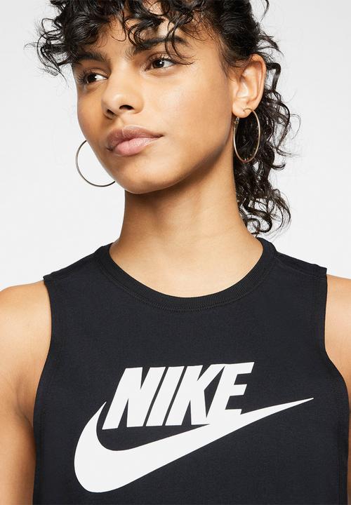 Nike - W nsw tank mscl futura new - black