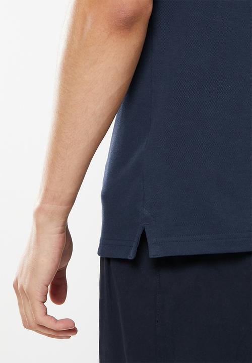 Ben Sherman - Pique shirt navy - navy