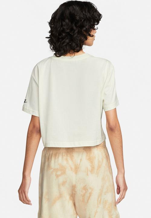 Nike - W nsw tee crop fw - sail