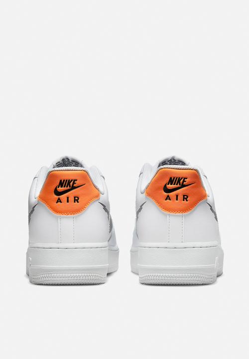 Nike - Air force 1 07 - black/summit white/magma orange