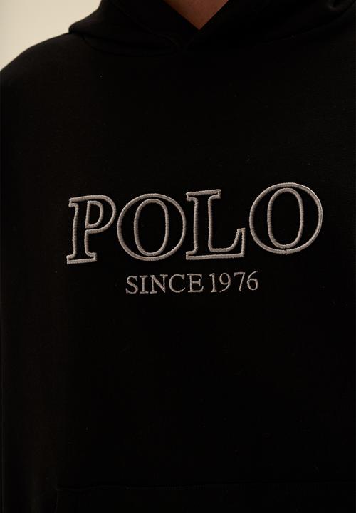 POLO - Women logo hoodie - black