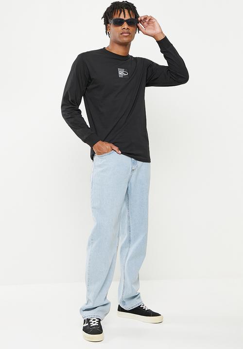 Vans - Old skool classic long sleeve - black