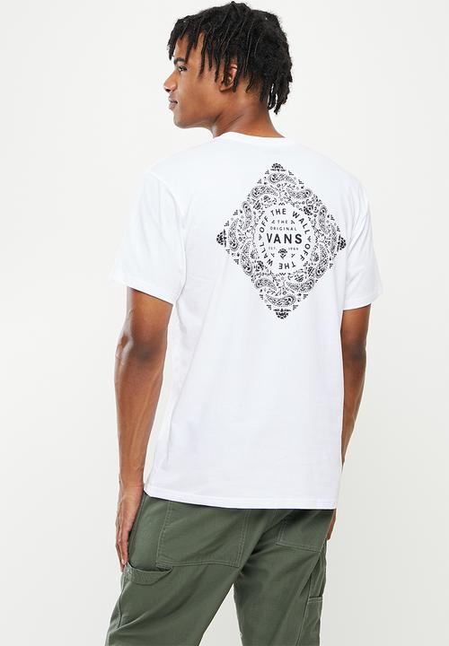 Vans - Bandana paisley short sleeve - white