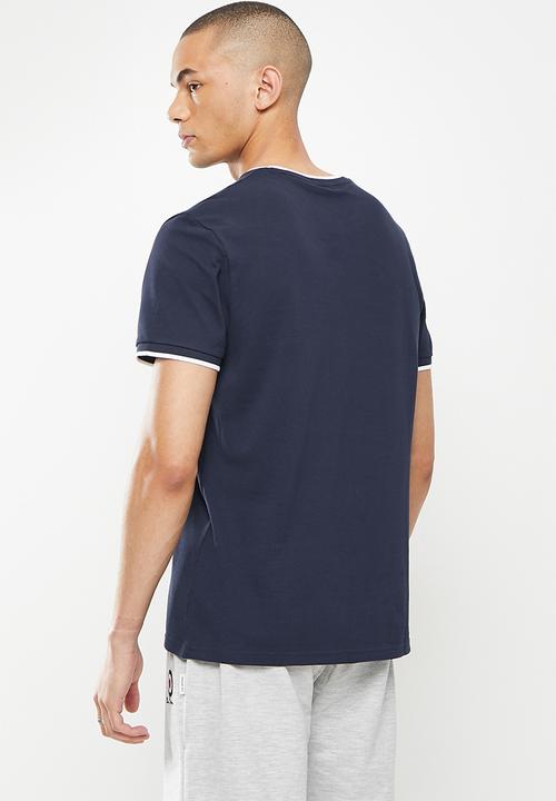 Ben Sherman - Pique crew - navy
