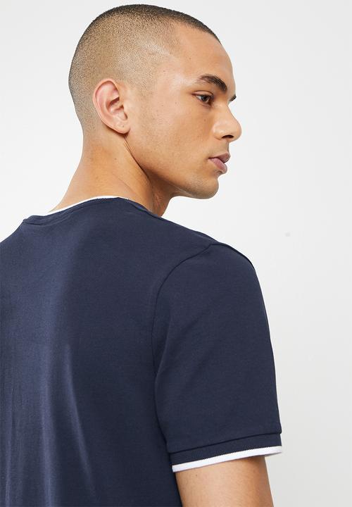 Ben Sherman - Pique crew - navy