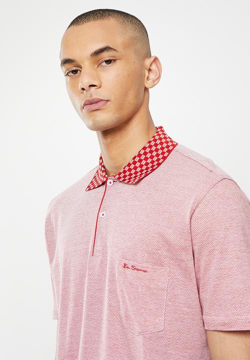 Ben Sherman - Ben mercerised - red